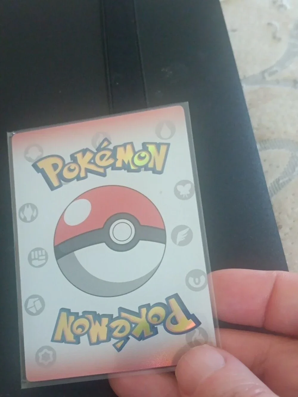 Pokemon Light Blue Seal Holographic Trading Card